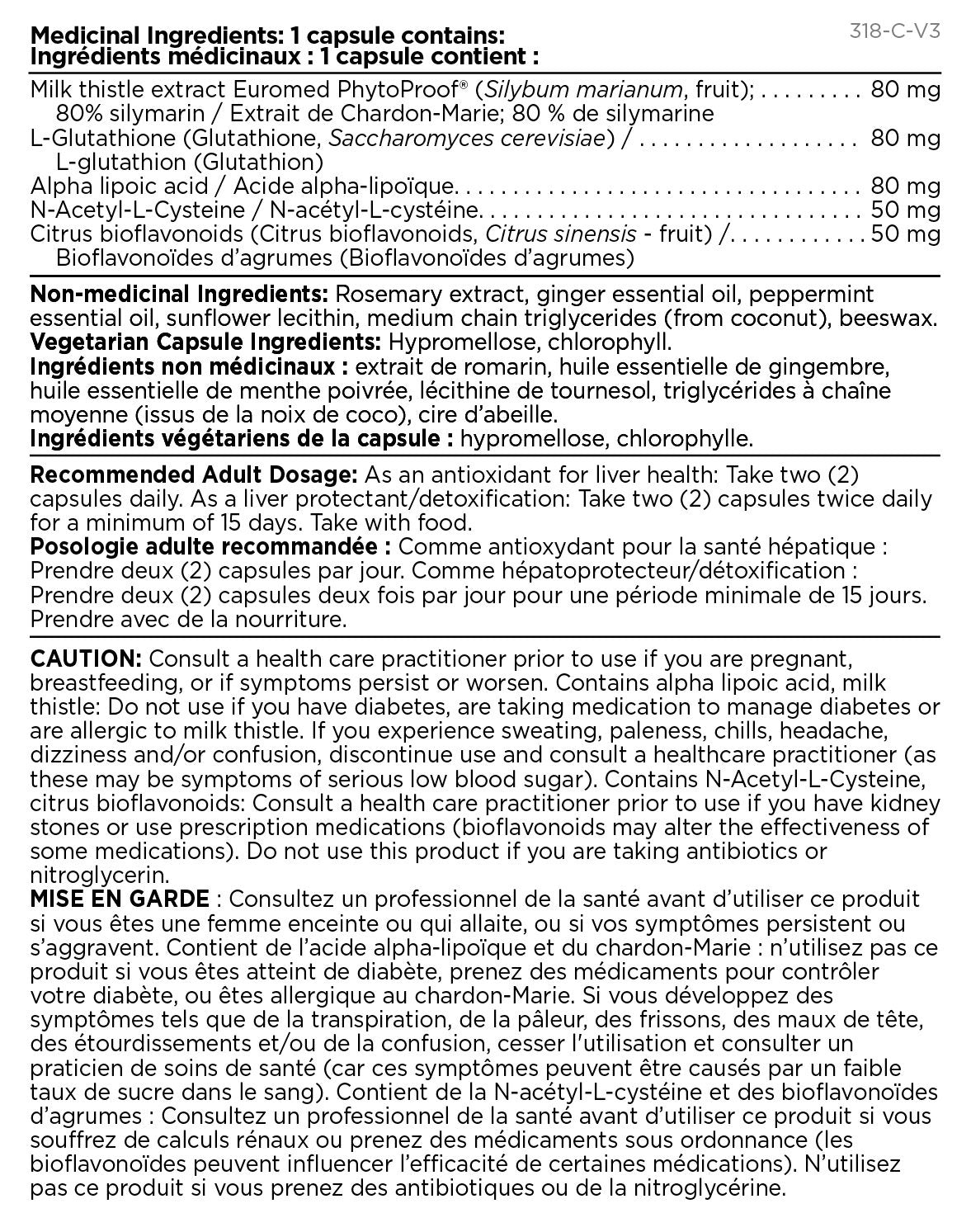 Platinum Naturals Total Liver Care (60 VLCaps) - Lifestyle Markets